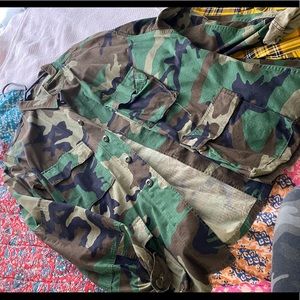 army supply camo jacket